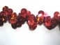 Preview: Paillettenband Holo rot